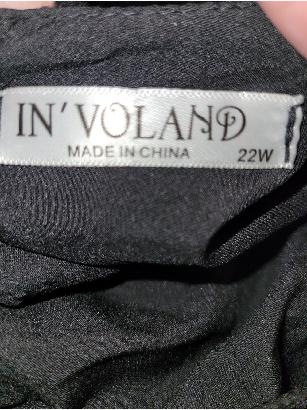 In'Voland Whimsigoth Swiss Dot A-line Midi Dress 22W - Picture 5 of 6